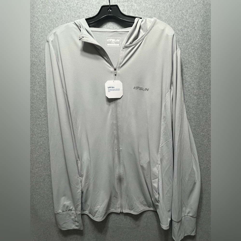 Kpslin Sun Hoodie 2x NWT Lightweight Athletic
